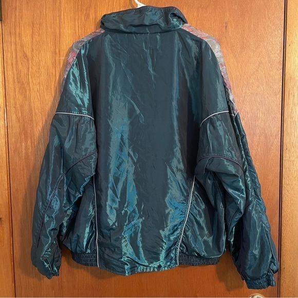 Energy zone woman’s windbreaker jacket multicolor jacket size large (14-16) - Picture 5 of 5